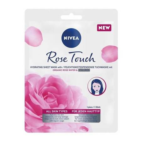 NIVEA Rose Touch maseczka w płacie 