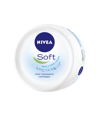 NIVEA Soft krem intensywnie nawilżający do twarzy, ciała i dłoni 100ml