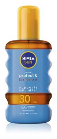 NIVEA Sun Protect&Bronze olejek do opalania SPF30 200ml