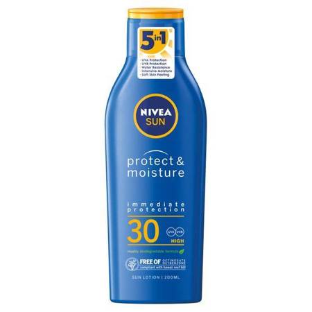 NIVEA Sun Protect&Moisture balsam do opalania SPF30 200ml