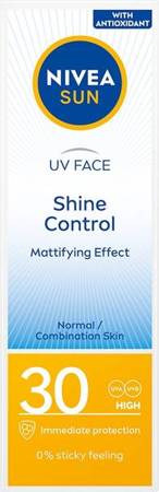 NIVEA Sun UV Face Shine Control matujący krem do twarzy SPF30 50ml 