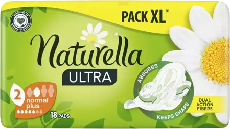 Naturella Camomile Ultra podpaski normal plus 18szt