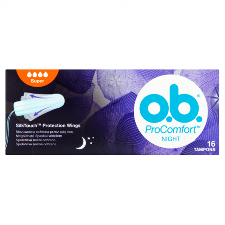 O.B. Pro Comfort Night Super+ tampony 16szt