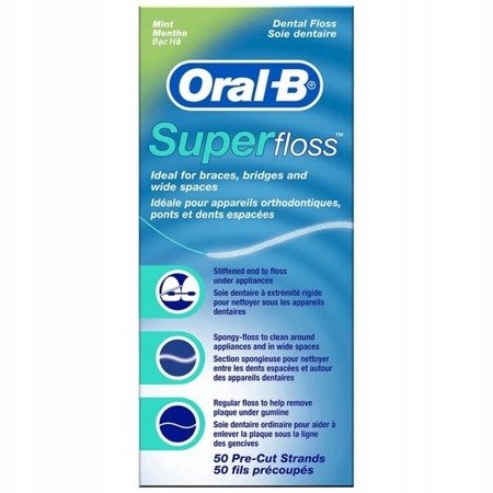 ORAL B Superfloss nić dentystyczna