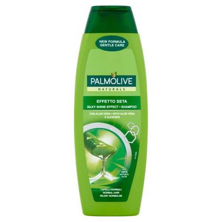 PALMOLIVE Naturals aloesowy szampon do włosów normalnych Silky Shine 350ml