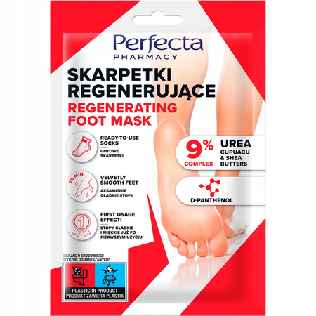 PERFECTA skarpetki regenerujące 9% Urea