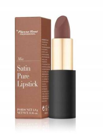 PIERRE RENE Satin Pure Lipstick pomadka do ust 02 Mia 4,8g 