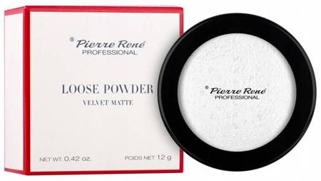 PIERRE RENE Velvet Matte Loose Powder puder sypki 12g 