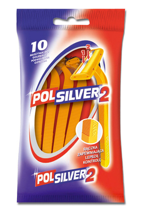 POLSILVER jednorazowe maszynki do golenia 10szt