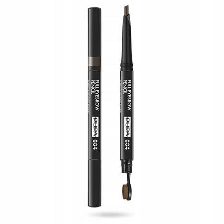 PUPA Full Eyebrow Pencil kredka do brwi 004 Extra Dark 0,2g