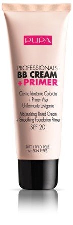 PUPA Professionals BB Cream & Primer SPF20 001 Nude każdy typ cery 50ml