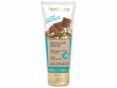 Perfecta I Love Bronze serum brązujące nawilżające Milk Cholcate 200ml 