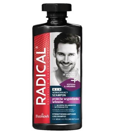 RADICAL Men szampon do włosów przeciw wypadaniu 400ml