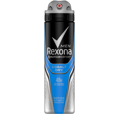 REXONA Men antyperspirant w aerozolu Cobalt Dry 150ml