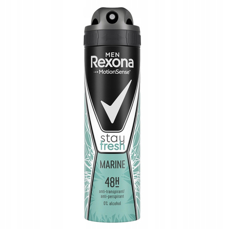 REXONA Men deo spray antyperspirant Marine Fresh 150ml 