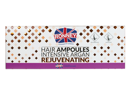 RONNEY Hair Ampoules ampułki Argan 12x10ml 