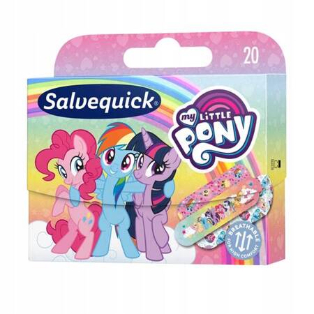 SALVEQUICK plastry opatrunkowe 20szt My little pon