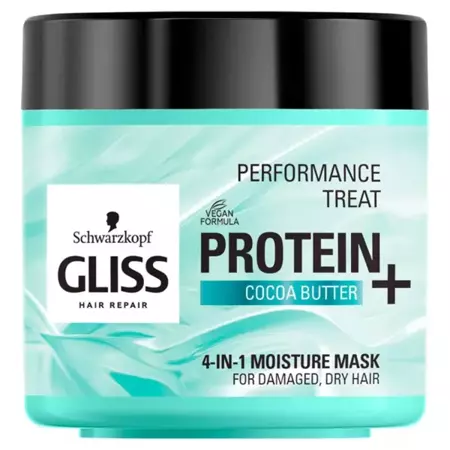 SCHWARZKOPF Gliss Protein+ maska do włosów Cocoa Butter 400ml