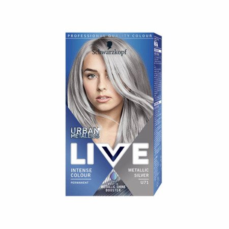 SCHWARZKOPF LIVE farba do włosów U71 Metallic Silver