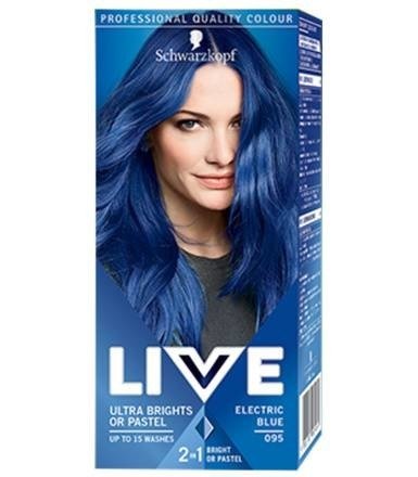 SCHWARZKOPF Live farba do włosów 95 Electric Blue