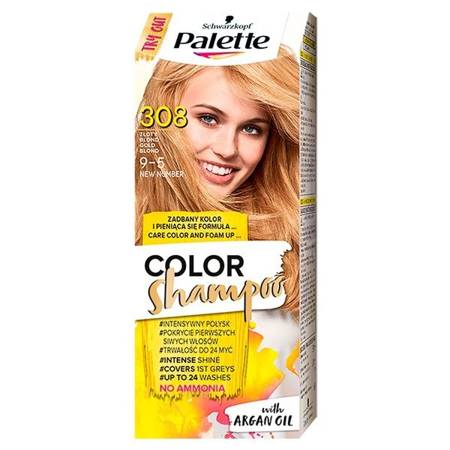 SCHWARZKOPF Palette Color Shampoo 308 Złoty Blond