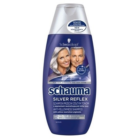 SCHWARZKOPF Schauma szampon do włosów siwych i blond Srebrne Refleksy 250ml
