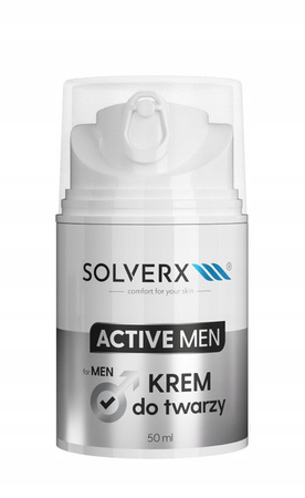 SOLVERX Active Men krem do twarzy 50ml