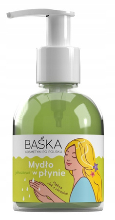 SOLVERX Baśka mydło w płynie do rąk Jabłuszkowe 250ml