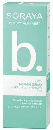 SORAYA Beauty Alphabet 2w1 krem normalizujący + serum witaminowe 30ml