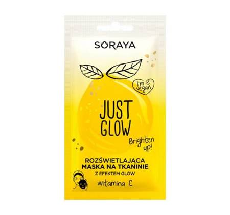 SORAYA Just Glow maska na tkaninie Rozświetlenie 17g