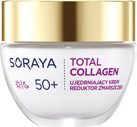 SORAYA Total Collagen 50+ ujędrniający krem reduktor zmarszczek 50ml