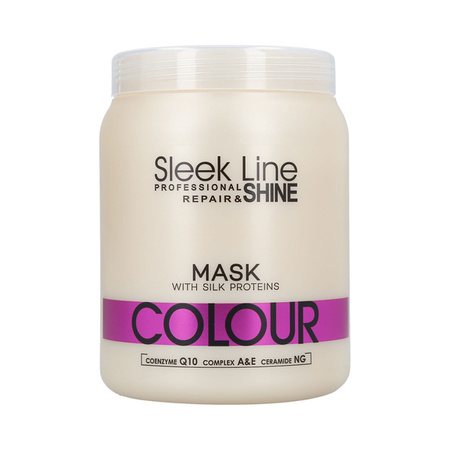 STAPIZ Sleek Line Colour Mask - maska do włosów 1000ml
