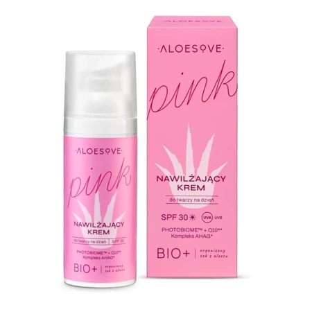 SYLVECO Aloesove Pink krem do twarzy na dzień nawilżający SPF30 50ml 