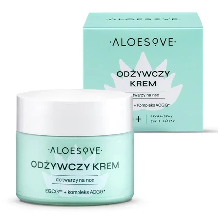 SYLVECO Aloesove odżywczy krem do twarzy na noc 50ml