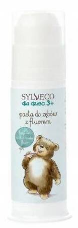 SYLVECO Dla Dzieci 3+ pasta do zębów dla dzieci z fluorem 75ml  TERMIN 10-2024