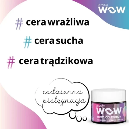 SYLVECO WOW krem do twarzy dla nastolatków 50ml TERMIN 02-2025