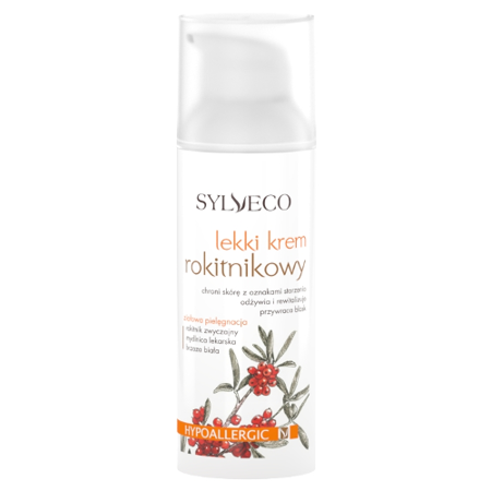 SYLVECO Ziołowa Pielęgnacja lekki krem rokitnikowy 50ml