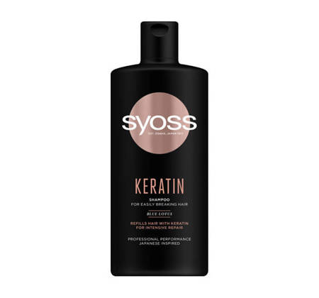 SYOSS Keratin szampon do włosów łamliwych 440ml