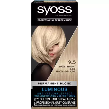 SYOSS  Professional Performance SalonPlex 9-5 Mroźny Perłowy Blond 