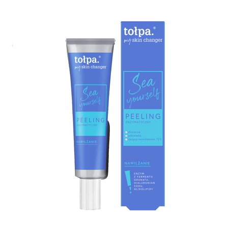 TOŁPA My Skin Changer peeling do twarzy enzymatyczny Sea Yourself 40ml 