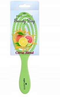 TOP CHOICE Aroma Hair Brush szczotka do włosów Beauty Day Citrus Blend 