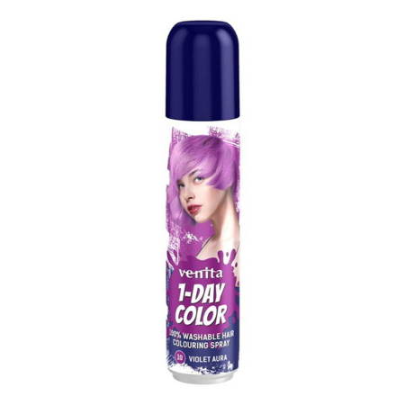 VENITA 1-Day Color spray koloryzujący do włosów Fioletowa Aura 50ml