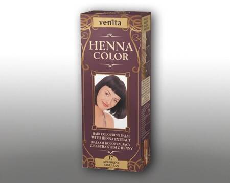 VENITA Henna Color balsam koloryzujący z henny 17 Bakłażan TERMIN 10-2024
