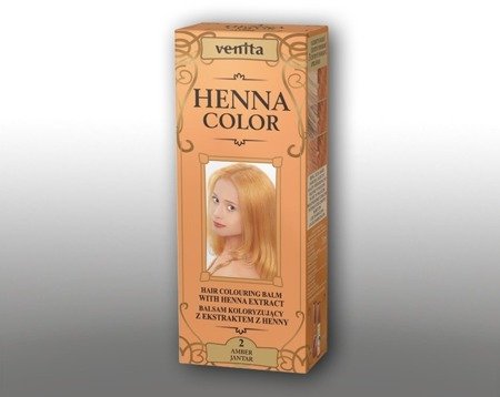 VENITA Henna Color balsam koloryzujący z naturalnym ekstraktem z henny 02 Jantar