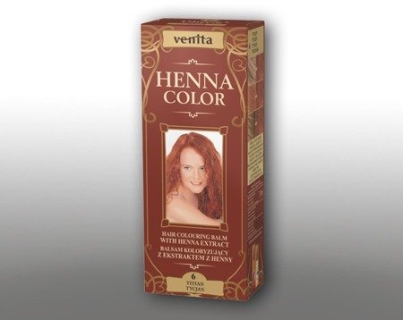 VENITA Henna Color balsam koloryzujący z naturalnym ekstraktem z henny 06 Tycjan