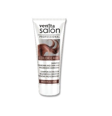 VENITA Salon Professional szampon do włosów stopniowo przyciemniający Brown&Dark 200ml