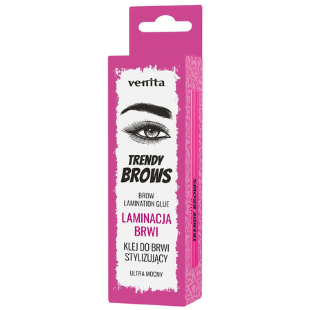 VENITA Trendy Brows klej do laminacji brwi stylizujący ultra mocny 8g 