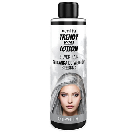 VENITA Trendy Color Lotion płukanaka do włosów anti-yellow Srebrna 200ml 