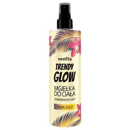 VENITA Trendy Glow Shimmer Body Mist mgiełka do ciała Pearl Gold 200ml 