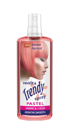 VENITA Trendy Pastel koloryzujący spray do włosów 23 Sweet Apricot 200ml